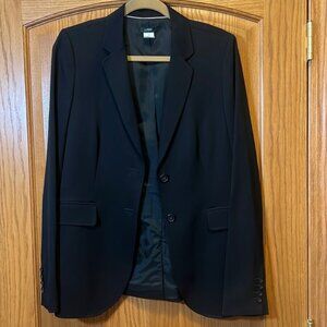 J. Crew Classic Black Blazer 10 Tall